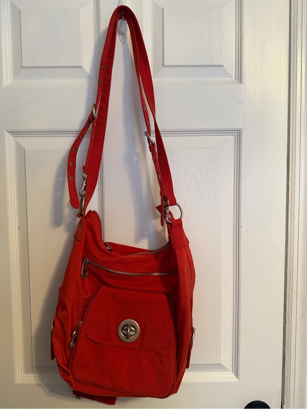 Baggallini Red Shoulder Crossbody Bag